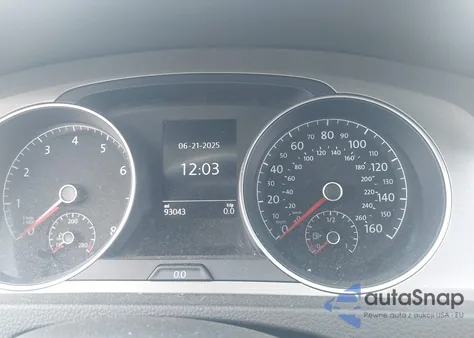 2016 Volkswagen Golf Sportwagen Tsi Limited Edition z USA, uszkodzony, nr VIN 3VWC17AU8GM520620